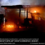 20161127 Wohnmobil Brand in Schönau a.d.Triesting  Foto: Christ