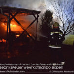 20161127 Wohnmobil Brand in Schönau a.d.Triesting  Foto: Christ