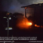 20161127 Wohnmobil Brand in Schönau a.d.Triesting  Foto: Christ