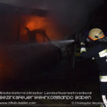 20161127 Wohnmobil Brand in Schönau a.d.Triesting  Foto: Christ