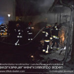 20161127 Wohnmobil Brand in Schönau a.d.Triesting  Foto: Christ