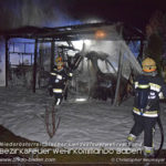 20161127 Wohnmobil Brand in Schönau a.d.Triesting  Foto: Christ